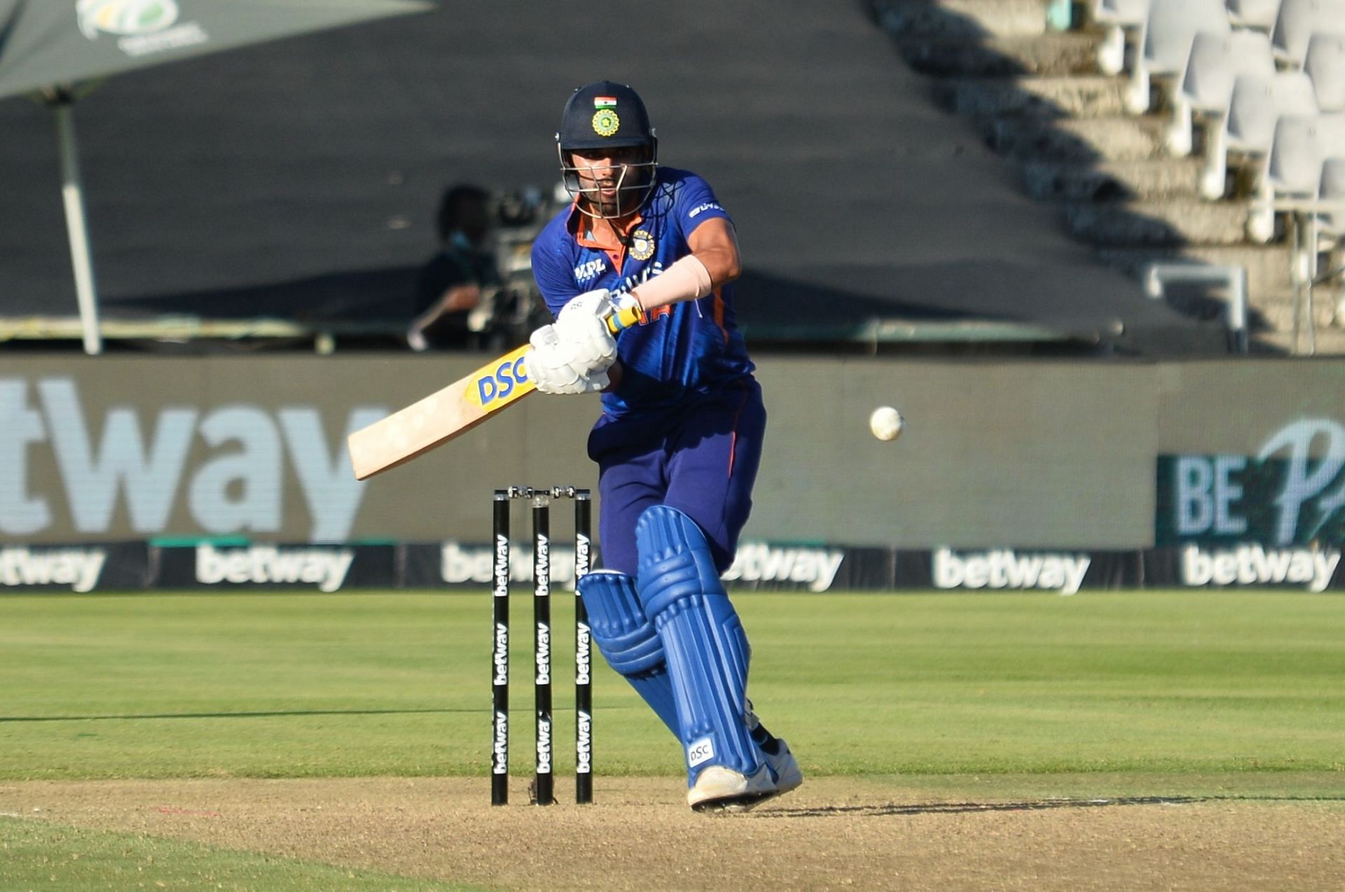 Deepak Chahar has two ODI fifties to his name. Pic: Getty Images
